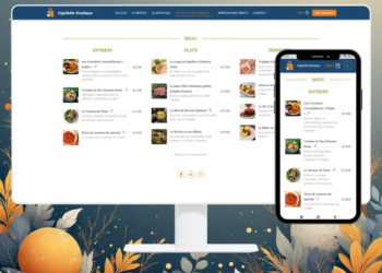 Carte restaurant virtuelle