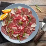 Carpaccio de bœuf 9 Entree Carpaccio de boeuf Toque Chef
